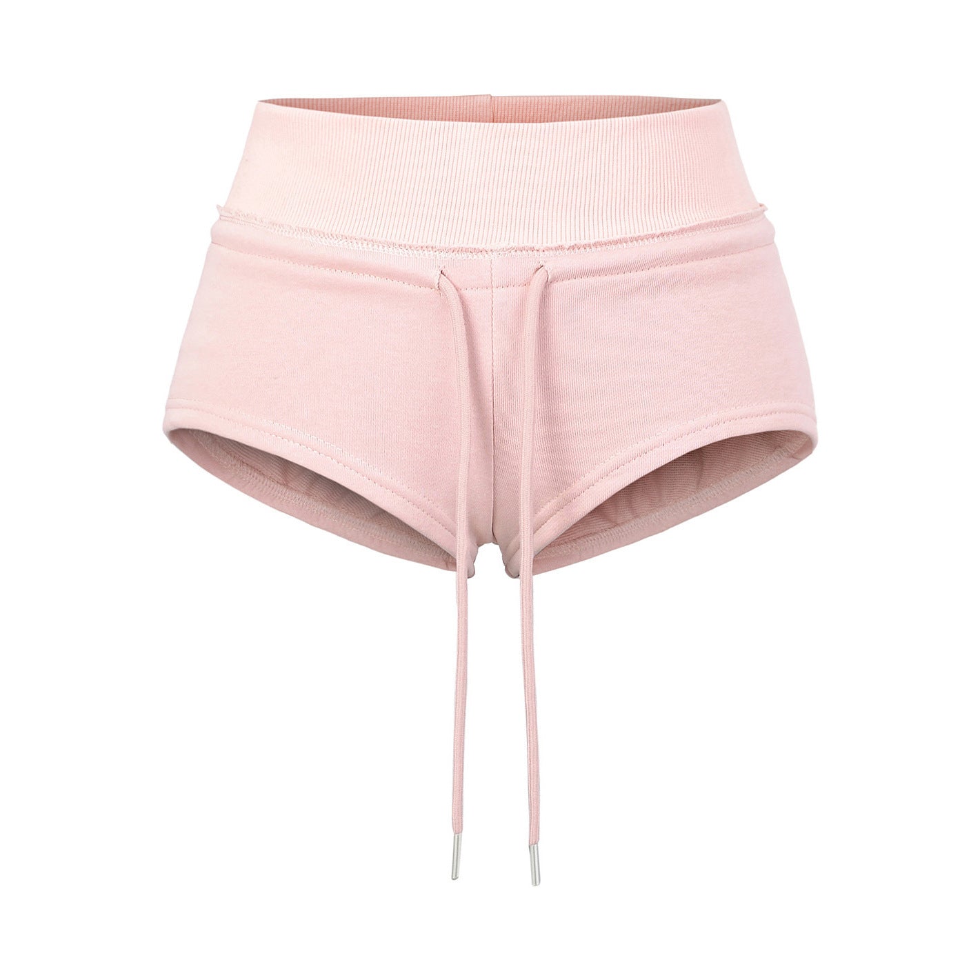 Low Waist Drawstring Shorts Women's Summer Straight A- Line Hot Pants
