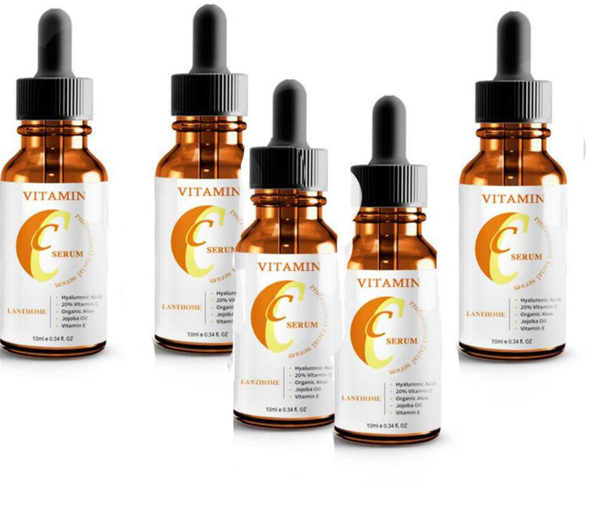 Vitamin C Hyaluronic Acid Facial Serum Anti-Aging Moisturizing Skin Care