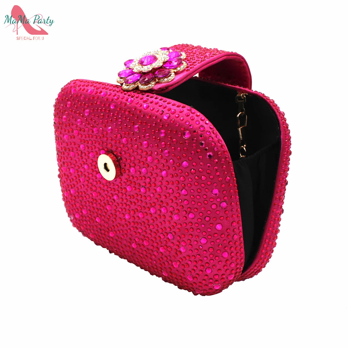 African Mature Women Shoes and Bag to Match in Teal Color Comfortable Heels with Platform for Garden Party