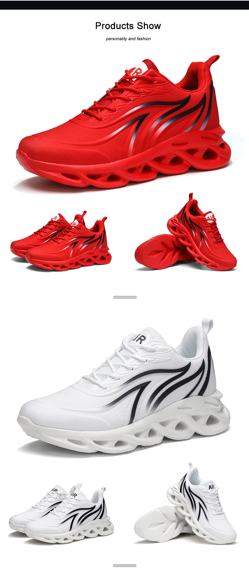 Men's Athletic Running Shoes - Lightweight Sports Sneakers for Outdoor Activities