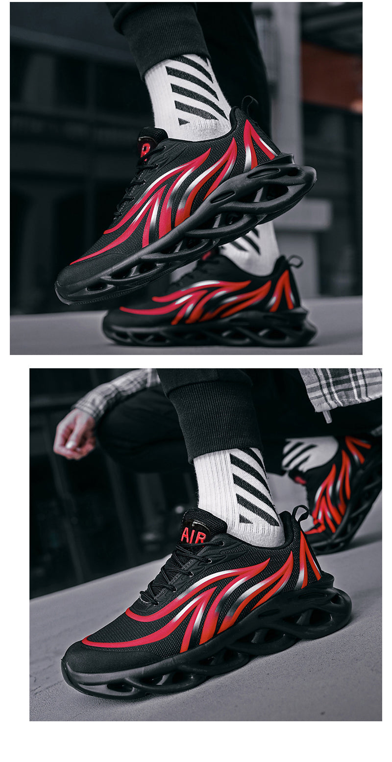 Men's Athletic Running Shoes - Lightweight Sports Sneakers for Outdoor Activities