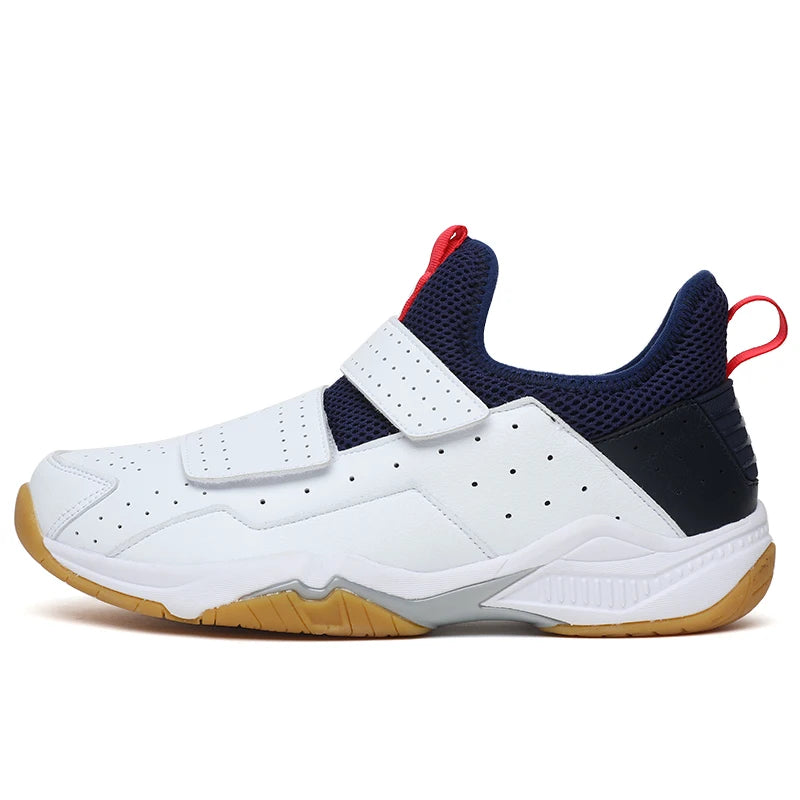 New 2025 High Quality White Volleyball Shoes for Women Sports Training Anti-slip Arch Support Sports Men Badminton Shoe Brand