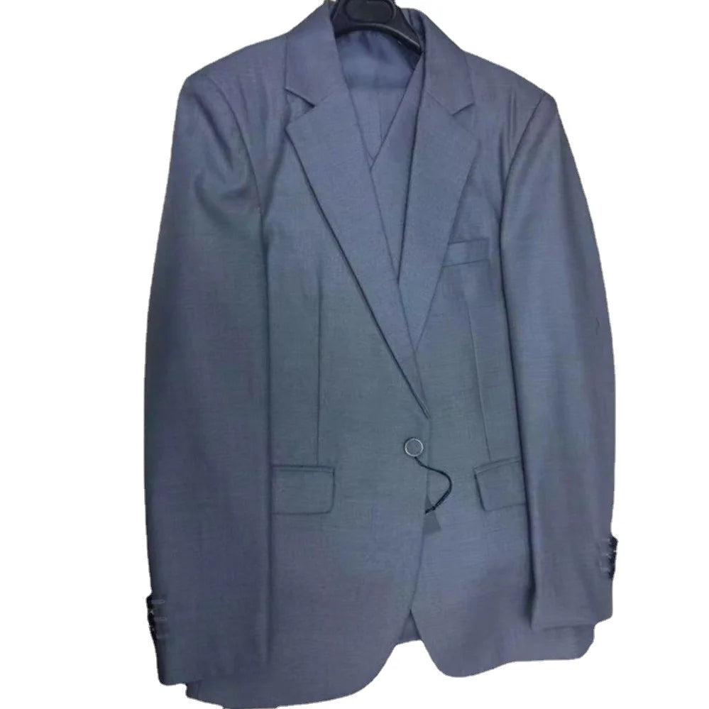 Spring Autumn Formal Boy Suit for Weddings Children Party Host Costume Wholesale Clothing 3Pcs/Set Blazer Vest Pants