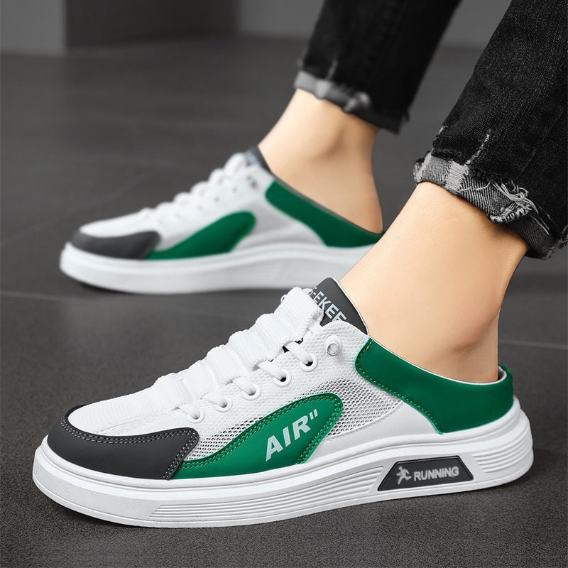 Wear-resistant Rubber Sole Low-top Casual Shoes