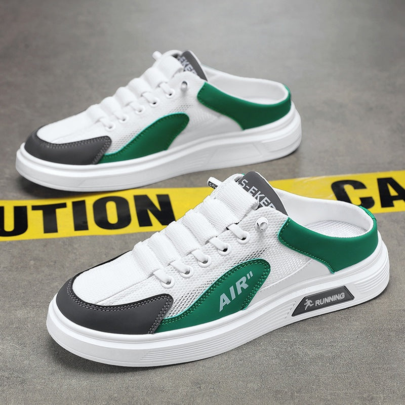 Wear-resistant Rubber Sole Low-top Casual Shoes