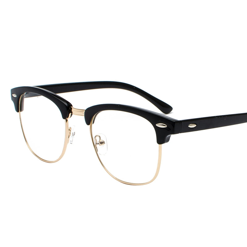 2024 New Arrival Trendy Polarized Half Frame Square Sunglasses Driving Box Men and Women Fashion K-style Sun Glasses
