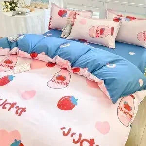 Pure Cotton Duvet Cover, Single Piece Quilt Cover, Student Dormitory Single Personality, Anti-static, Winter, 150x200x230cm