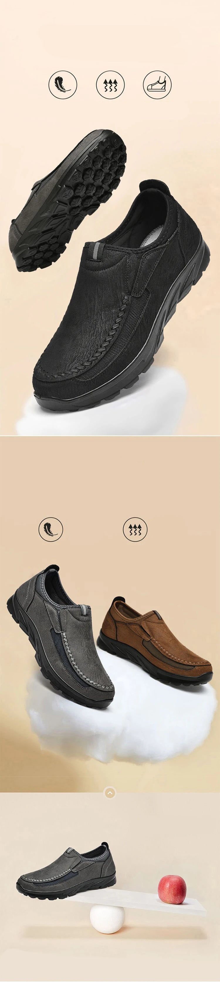 Men's Casual Shoes Comfortable Loafers Men Casual Sneaker 2025 New Classic Walking Outdoor Sports Shoes for Men Tenis Hombres