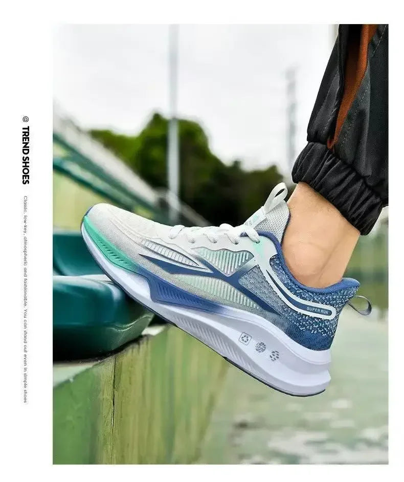 Running & Walking Men's Shoes - Lace-up, Lightweight, Comfortable & Breathable Tennis Sneakers