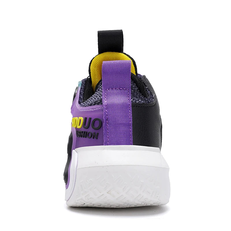 Luxury Boy Sneaker 2025 New Fashion Outdoor Kids Basketball Shoes Soft Sole School Children Sports Shoes for Boy 4 To 12 Years
