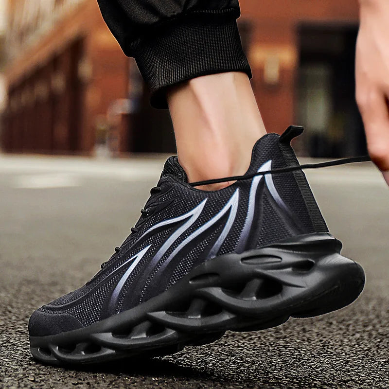Men's Athletic Running Shoes - Lightweight Sports Sneakers for Outdoor Activities