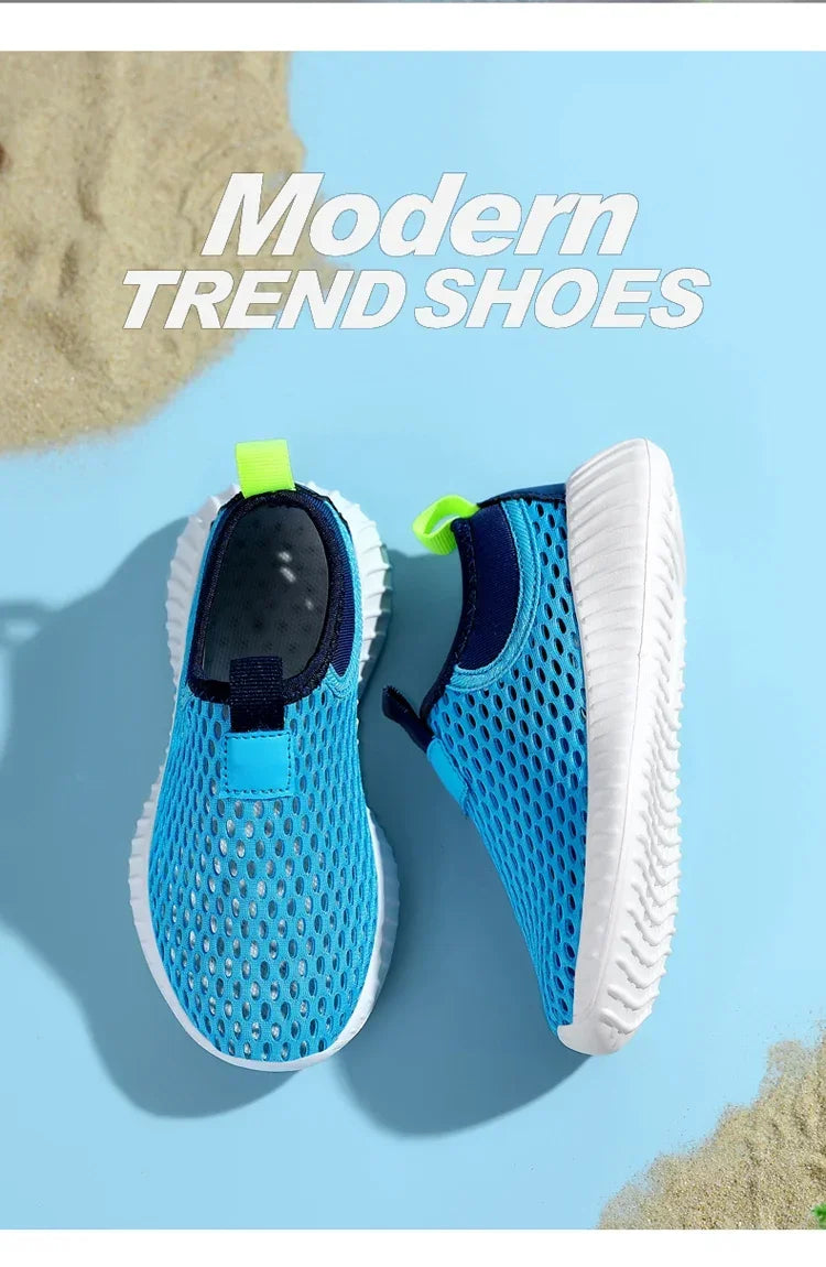 Sports Shoes for Children Summer Fashion Kids Running Shoes Boys Sneakers Tennis Girl Mesh Breathable Trainers Zapatillas Niño 8