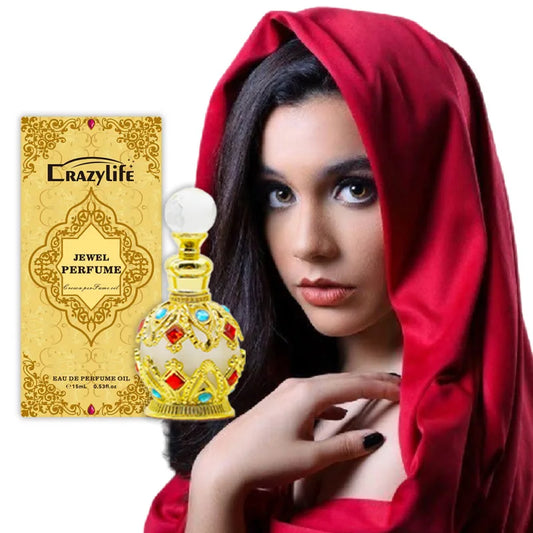 15ml Arabian Premium Alcohol Free Women's Perfume Long Lasting Floral Citrus Fragrances Suitable Daily Business Perfume