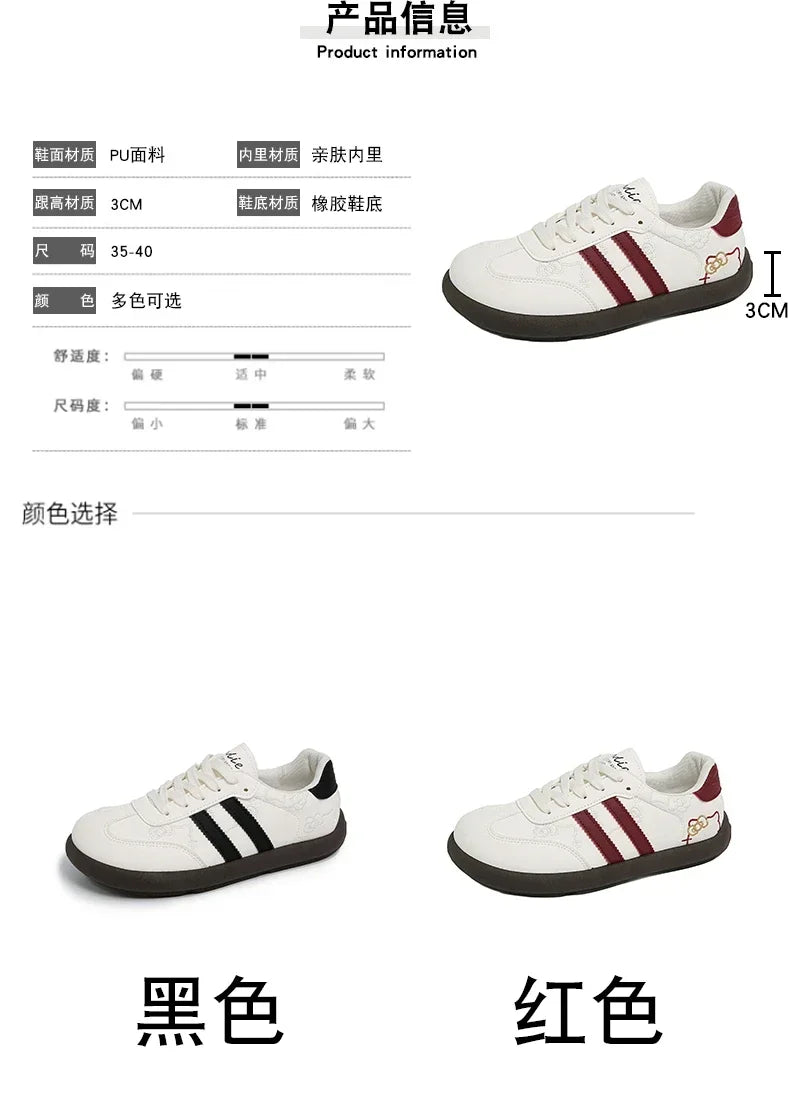 Women's Casual Outdoor Lace UpSport Shoes 2025 Spring Autumn Designer Korean Round Toe Sneakers Vulcanized Shoes Tenis De Mujer
