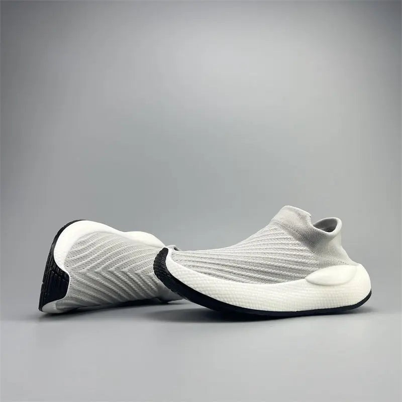 Men's Platform Sneakers - Slip-On Casual Shoes for Gym & Daily Wear