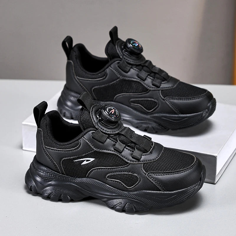 2025 Hot Selling Autumn Childrens Sports Shoes Lightweight and Simple Solid Color Running Shoes Arch Support Training Shoes