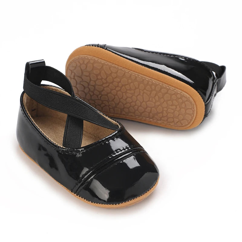 Spring And Autumn New Girl Princess Shoes Silver Children's Leather Shoes Single Shoes Soft Bottom Breathable