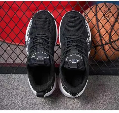 2024 new popular basketball shoes, breathable running shoes for teenagers and students, fashionable men's sports shoes