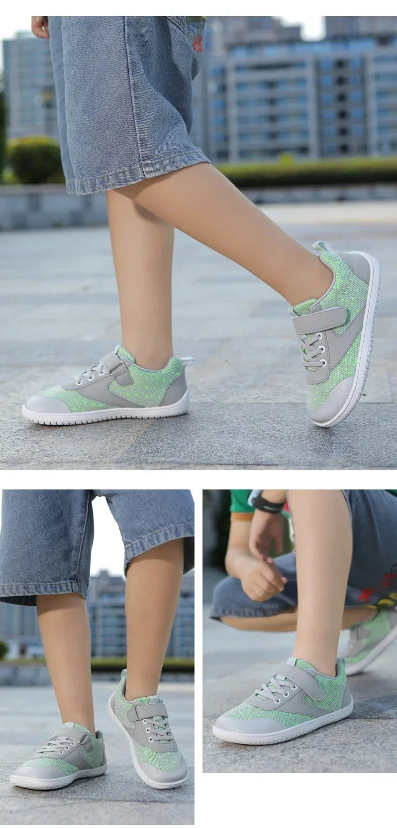 Toddler/Little Big Kids Barefoot Shoes Wide Minimalist Sneakers for Boys Girls Lightweight Children Zero Drop Naturally Flats