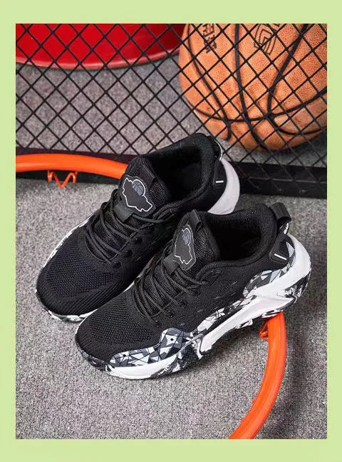 2024 new popular basketball shoes, breathable running shoes for teenagers and students, fashionable men's sports shoes
