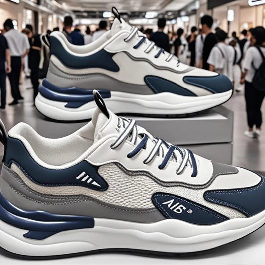 2025 Men's Shoes Autumn Sports Shoes Versatile Casual Shoe Running Anti Slip Height Increasing Dad Trendy Shoe Summer