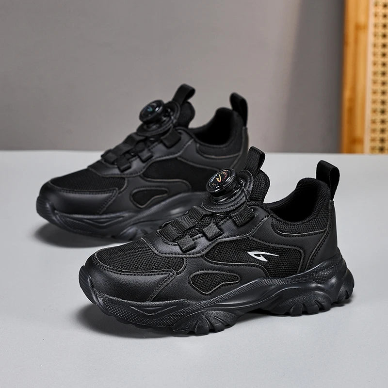 2025 Hot Selling Autumn Childrens Sports Shoes Lightweight and Simple Solid Color Running Shoes Arch Support Training Shoes