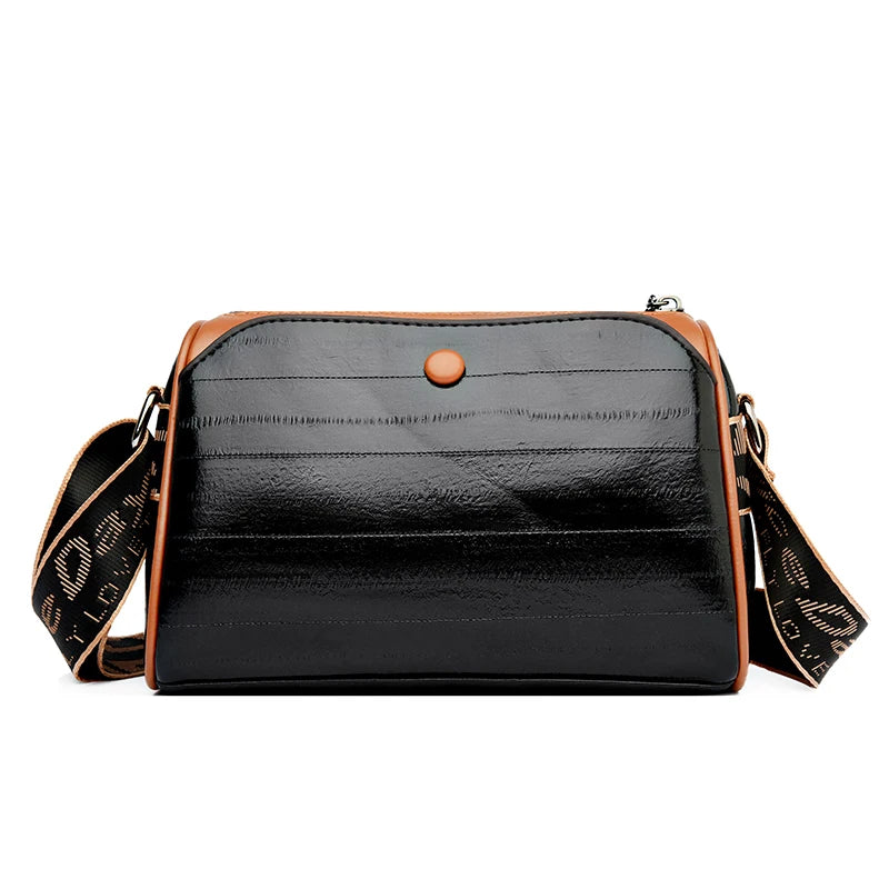 Women High Quality Soft Leather Shoulder Bags Luxury Designer Purses Crossbody Bag Ladies Vintage Messenger Commuting Sac A Main