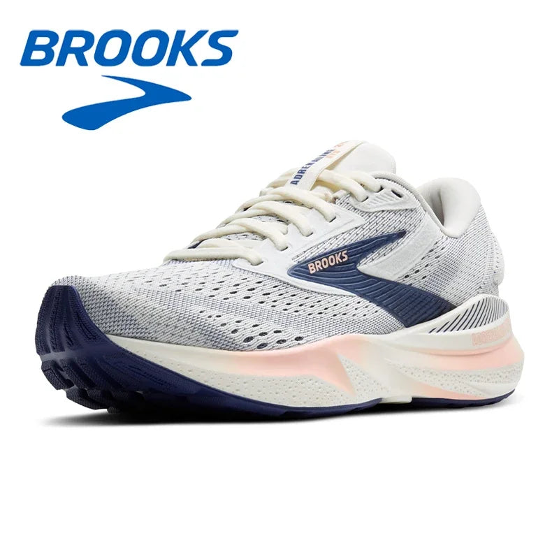 (Authentic) Brooks Adrenaline GTS 24 Stylish Commuter Running Shoes Mesh Breathable Outdoor Casual Sports Shoes