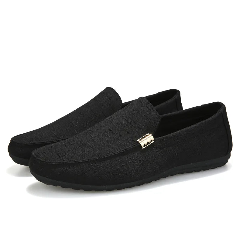 Shoes Men Casual Comfort Men Shoes Denim Male Shoes Adult Footwear 2023 New Men Loafers Canvas Shoes Men Sneakers Driving Shoes