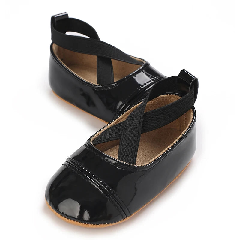 Spring And Autumn New Girl Princess Shoes Silver Children's Leather Shoes Single Shoes Soft Bottom Breathable