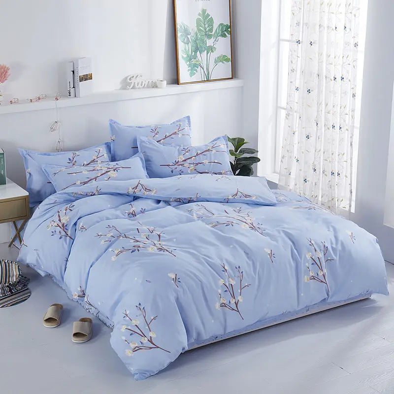 Thickened Sanding Quilt Cover Single Sheet Student Apartment Hotel Bedding Sheet Single Twill Skin-friendly Quilt Cover 90x200cm