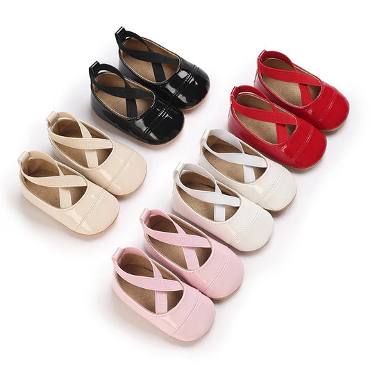 Spring And Autumn New Girl Princess Shoes Silver Children's Leather Shoes Single Shoes Soft Bottom Breathable
