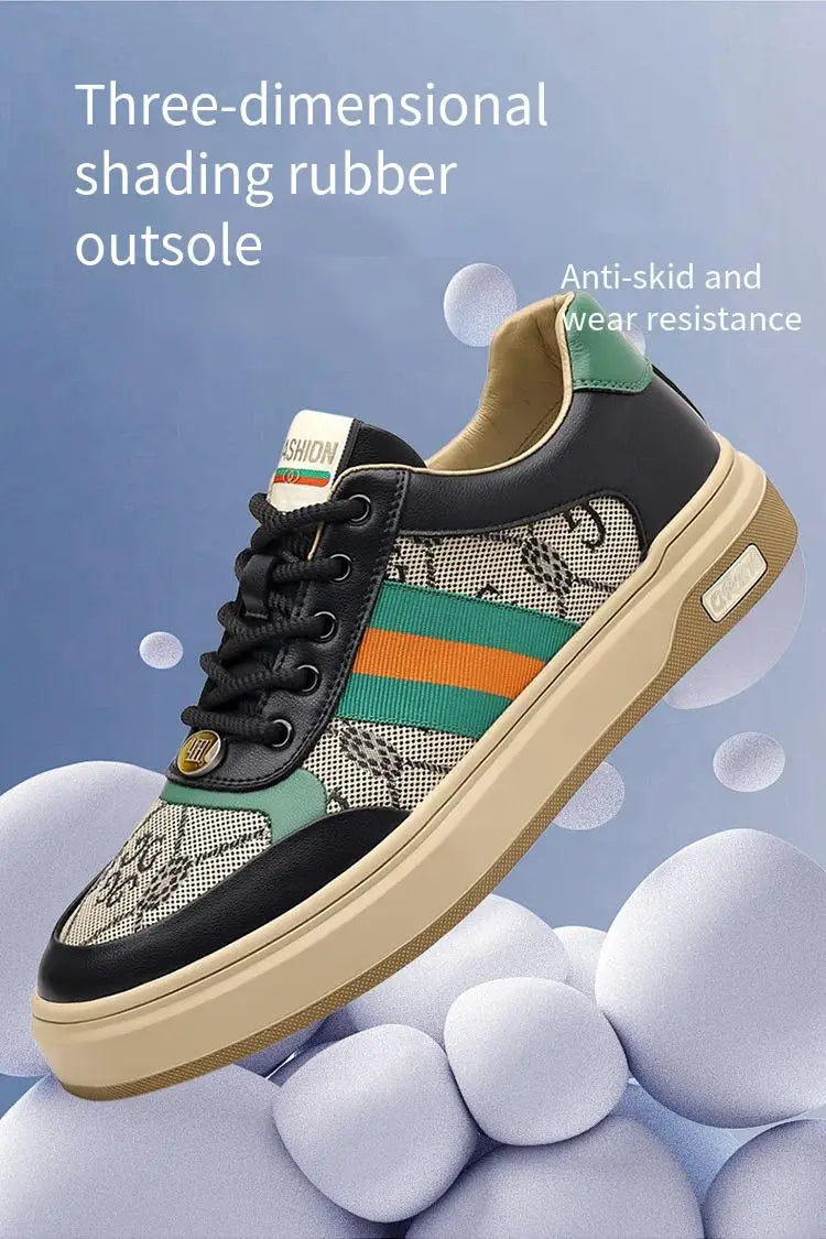 Men's Shoes Korean Style Breathable Shell Toe Trendy Versatile British Sports Men's Casual Shoes Sneakers