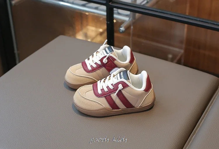 Autumn Winter Children's Casual Shoes Girls' Sneakers Fashion Children's Breathable Running Soft Shoes Size 22-31 Toddler 3Color