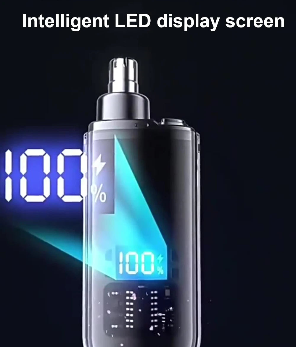 Ear and Nose Hair Trimmer Mini Nose Hair Clipper Painless Portable USB Rechargeable Professional Electric Nose Hair Remover