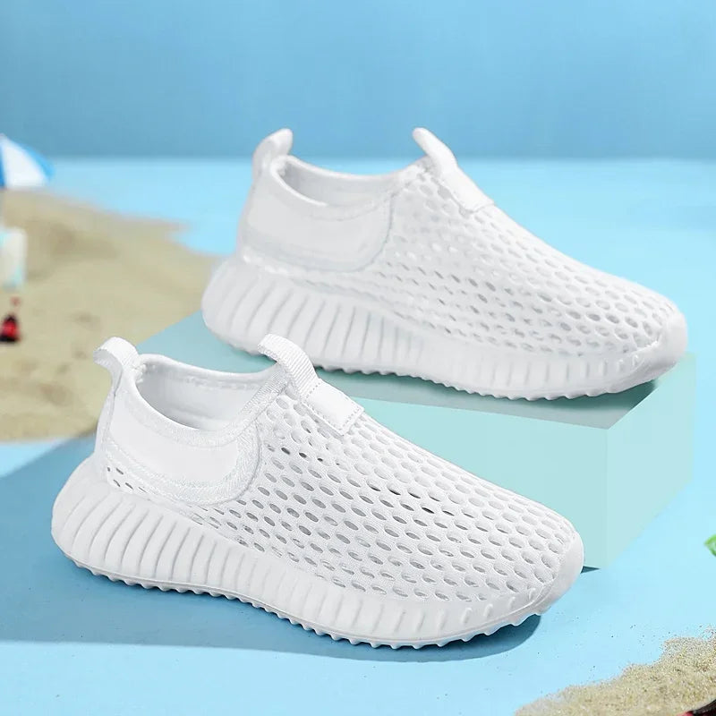 Sports Shoes for Children Summer Fashion Kids Running Shoes Boys Sneakers Tennis Girl Mesh Breathable Trainers Zapatillas Niño 8