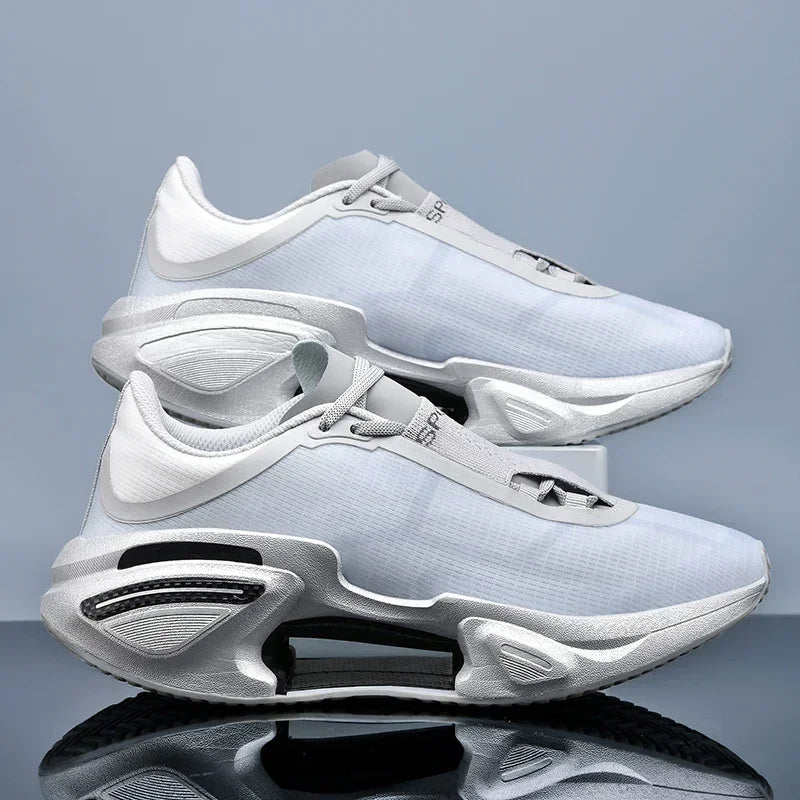2025 New Running Shoes for Men and Women, Carbon Plate Stable Support, Non-Slip Rebound Breathable Thick-Soled Sports Shoes