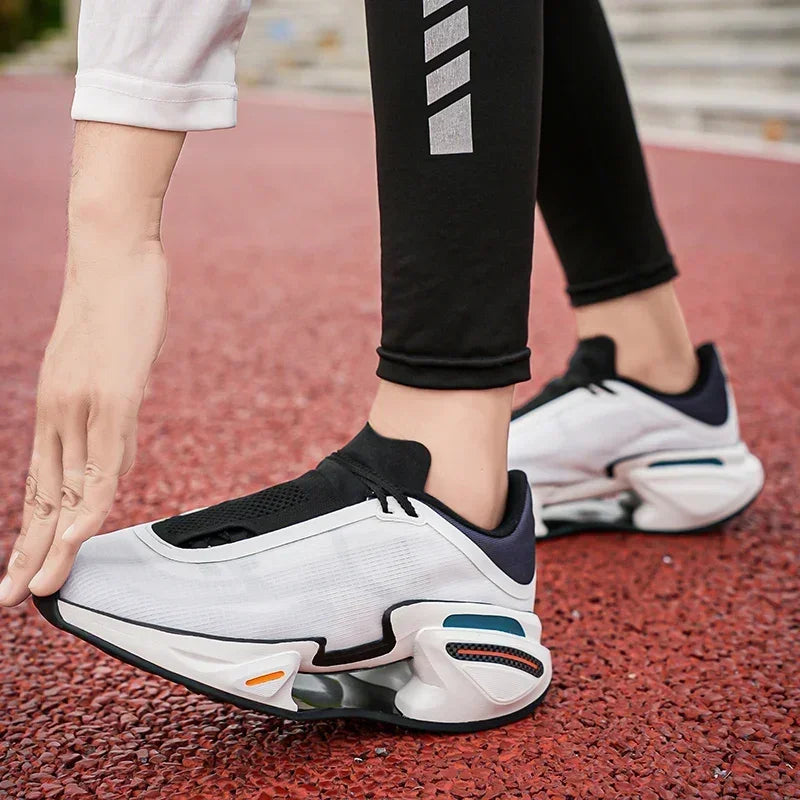 2025 New Running Shoes for Men and Women, Carbon Plate Stable Support, Non-Slip Rebound Breathable Thick-Soled Sports Shoes