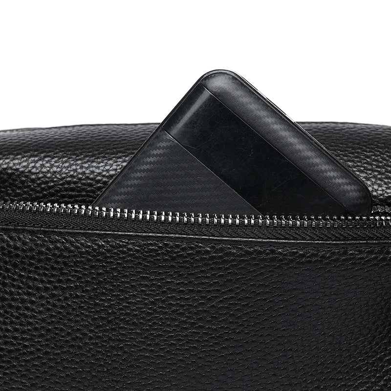 100% Cowhide 3 Layers Crossbody Shoulder Bag Luxury Genuine Leather Messenger Bag Fashion Daily Use For Women Wallet HandBag