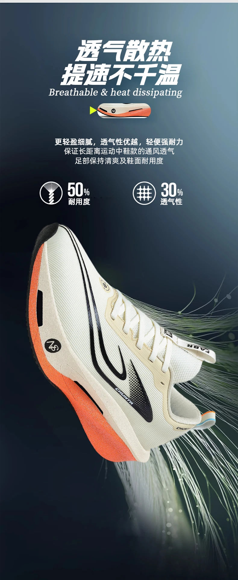 Running Shoes Men Carbon Plate Speciality Marathon Sports Breathable Lightweight Women's Comfortable Nonskid Leisure Sneakers