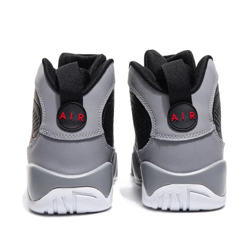 New High-top Basketball Shoes Men Outdoor Sneakers Resistant Air Cushioning Shoes Breathable Sport Shoes Fashion Running Shoes