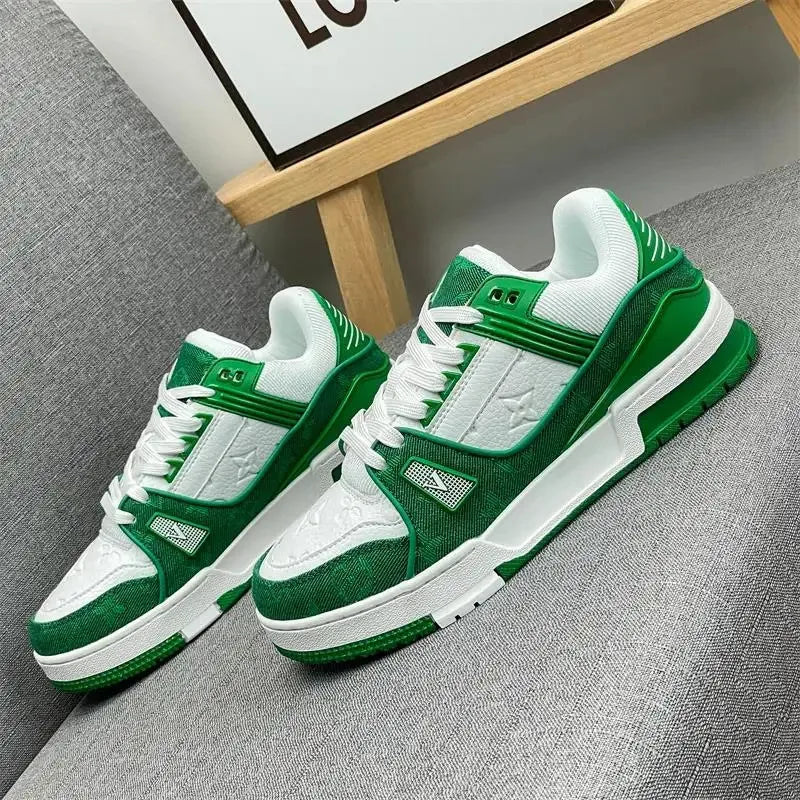 Retro style 5350-Trend Color-Block Shoes Versatile Casual Trendy Shoes 2026 Korean Version Platform Men's and Women's Shoes