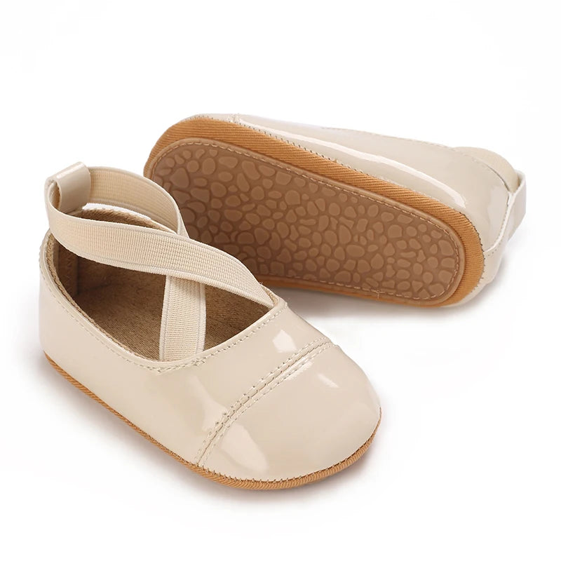 Spring And Autumn New Girl Princess Shoes Silver Children's Leather Shoes Single Shoes Soft Bottom Breathable