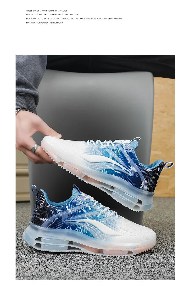 Fashion Sneakers for Men and Women,Non Slip Casual Sneakers Outdoor Athletic Sport Running Shoes Large Sizes 36-47