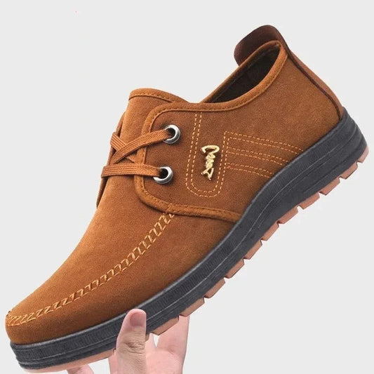 Men Casual Shoes Breathable Loafers Sneakers 2023 New Fashion Comfortable Flat Handmade Retro Leisure Loafers Shoes Men Shoes