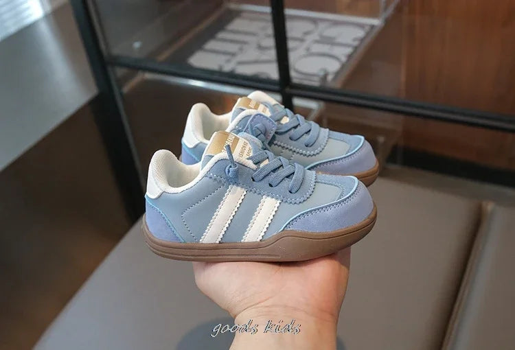 Autumn Winter Children's Casual Shoes Girls' Sneakers Fashion Children's Breathable Running Soft Shoes Size 22-31 Toddler 3Color