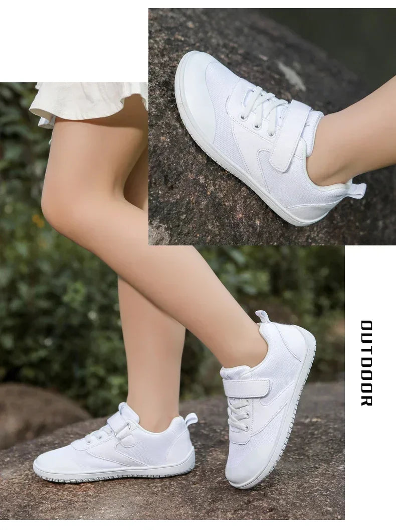 Toddler/Little Big Kids Barefoot Shoes Wide Minimalist Sneakers for Boys Girls Lightweight Children Zero Drop Naturally Flats