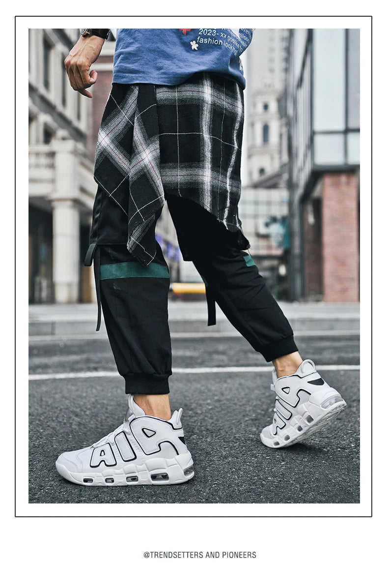 2025 Men's Air Cushion Running Shoes Breathable Knit Upper Shock Absorption Gym Jogging Shoes Basketball Shoes New