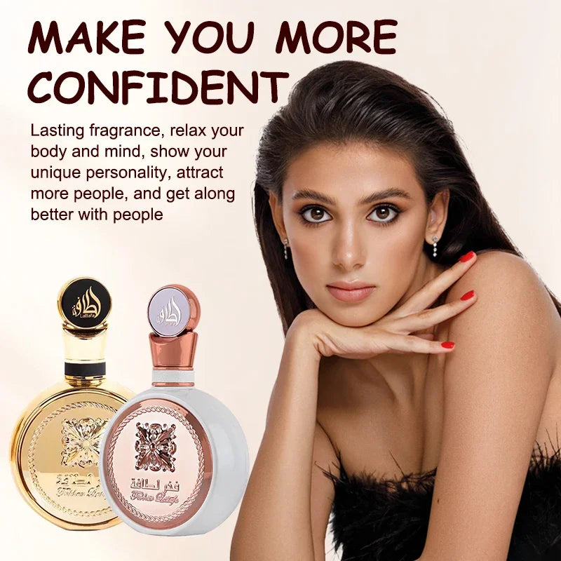 100ml Original Arab Perfumes High Quality For Unisex Spray Arabic Perfume Dating Lasting Fruity Fragrance Eau De Parfum Present