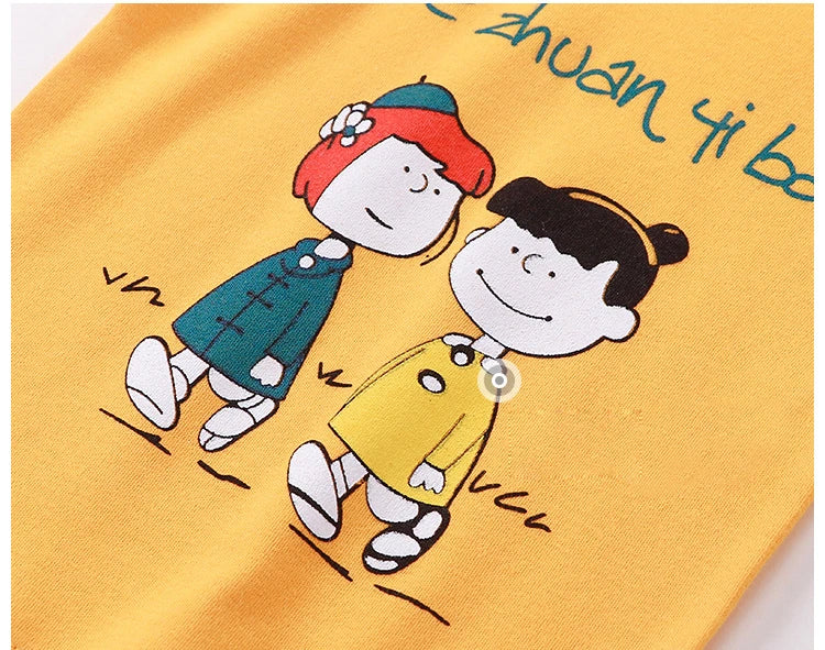 Kids T-Shirt Clothing Children's Clothes Cartoon Tops Long Sleeve Baby Clothing Autumn Winter Cotton Print Sweatshirt Boys Girl